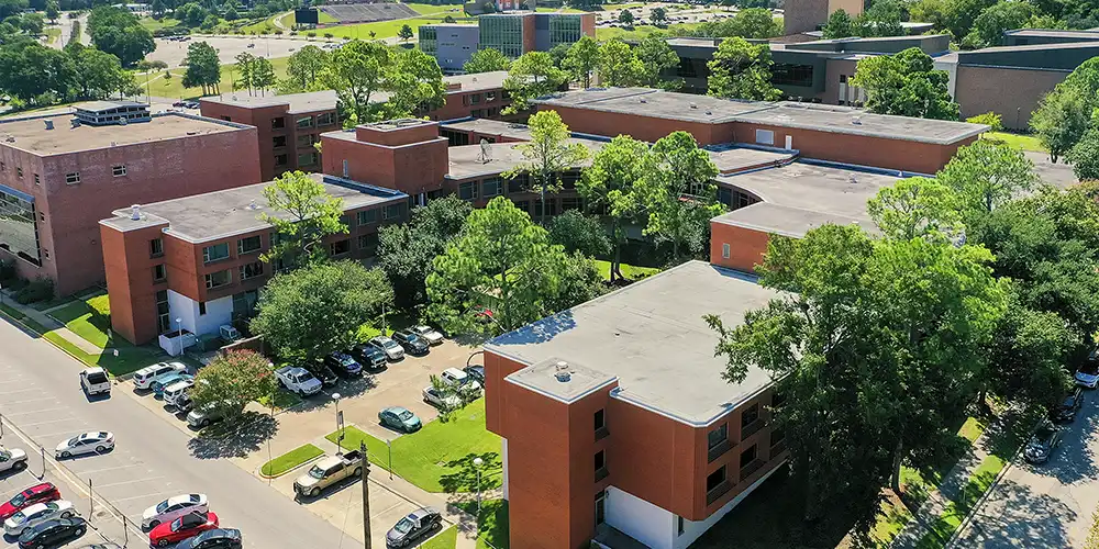George J. Beto Criminal Justice Center located on the SHSU campus
