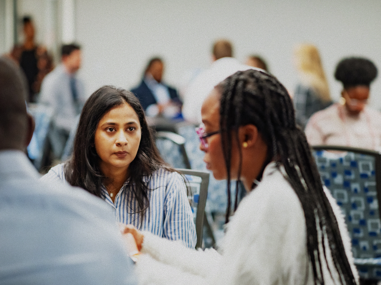 Student’s interacting at a workshop