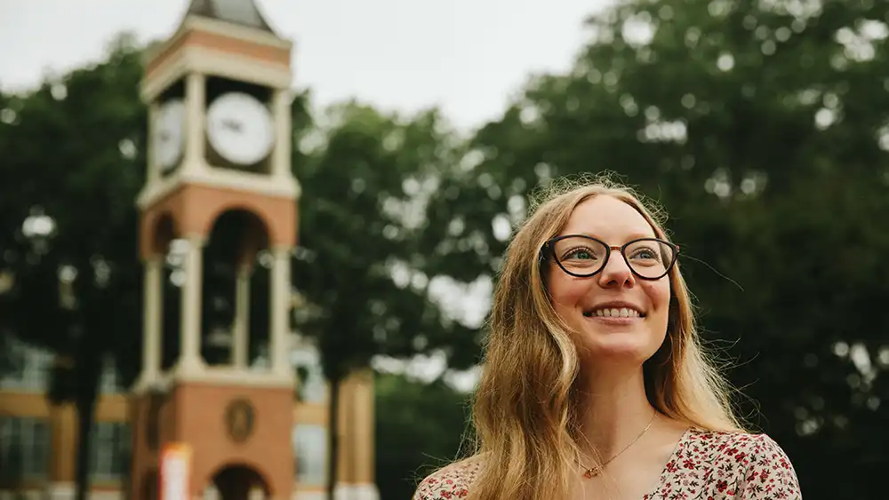 Professional reviewing financial charts