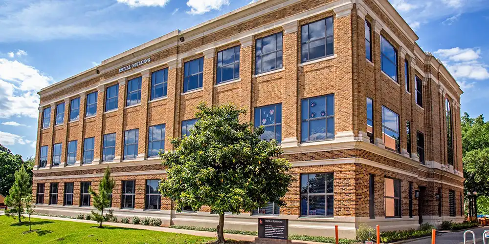 Outside of the Estill Building.