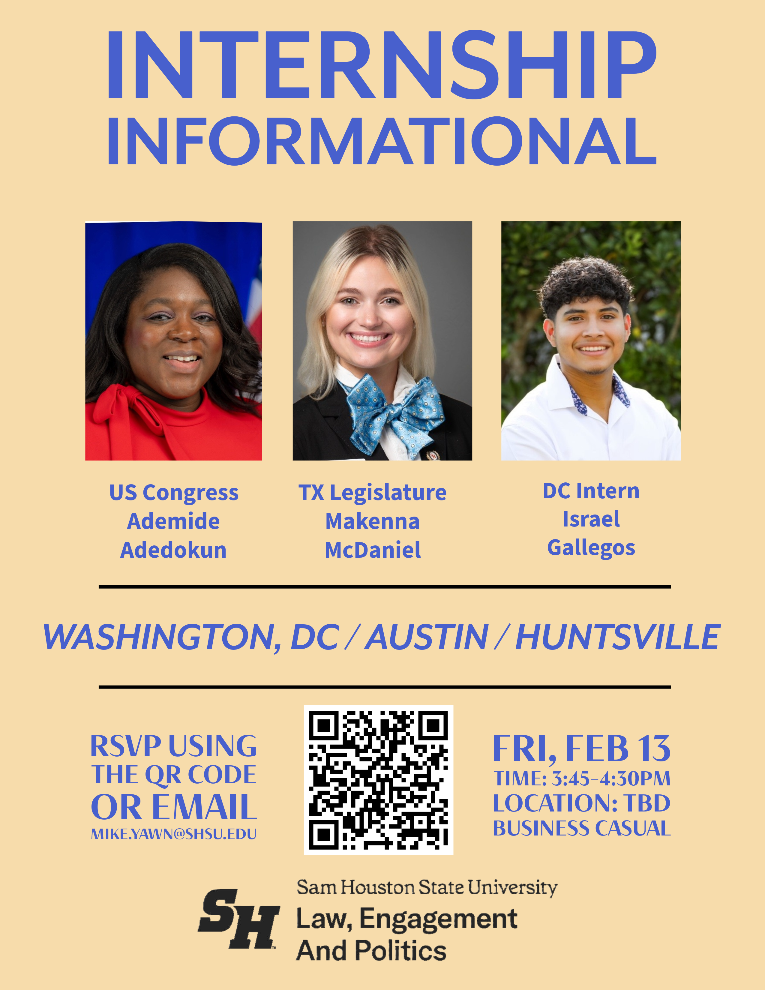 Internship informational