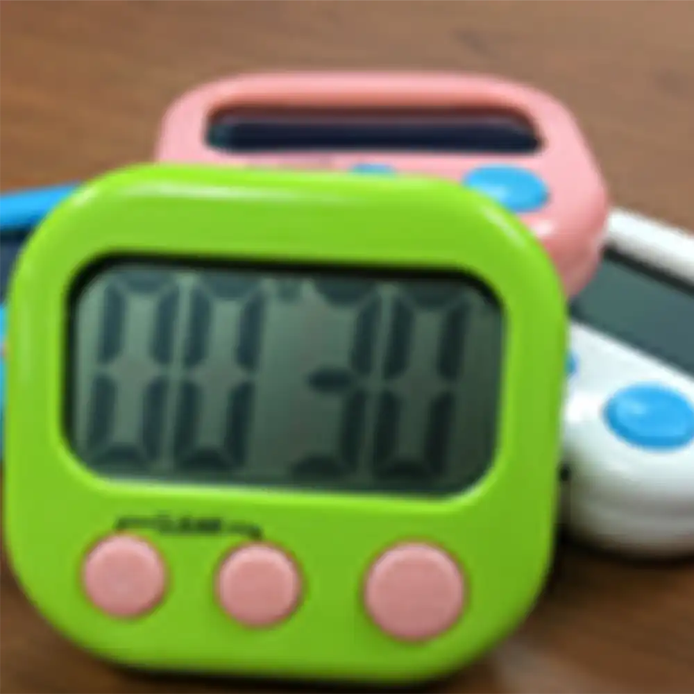 This is a photo of 3 digital timers.